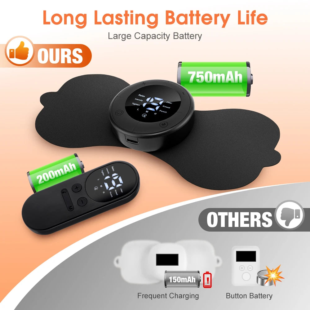 Electric Neck Massager and Body Relaxation Patch for Daily Fatigue Relief