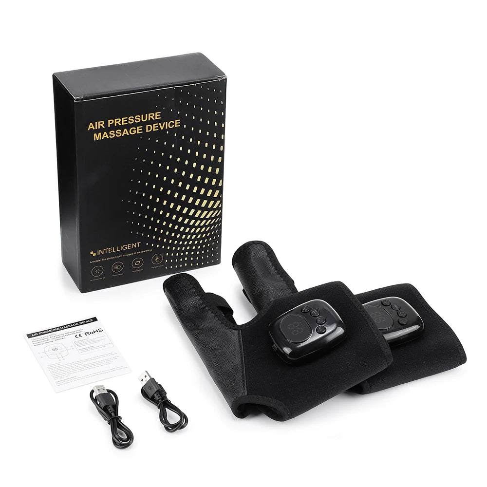 Cordless Wrist Massager and Heated Hand Wrap for Daily Relaxation and Muscle Relief
