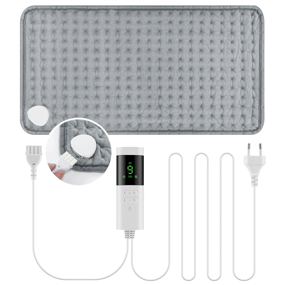 Electric Heating Pad and Heated Mat for Pain Relief during Cold Winter Days
