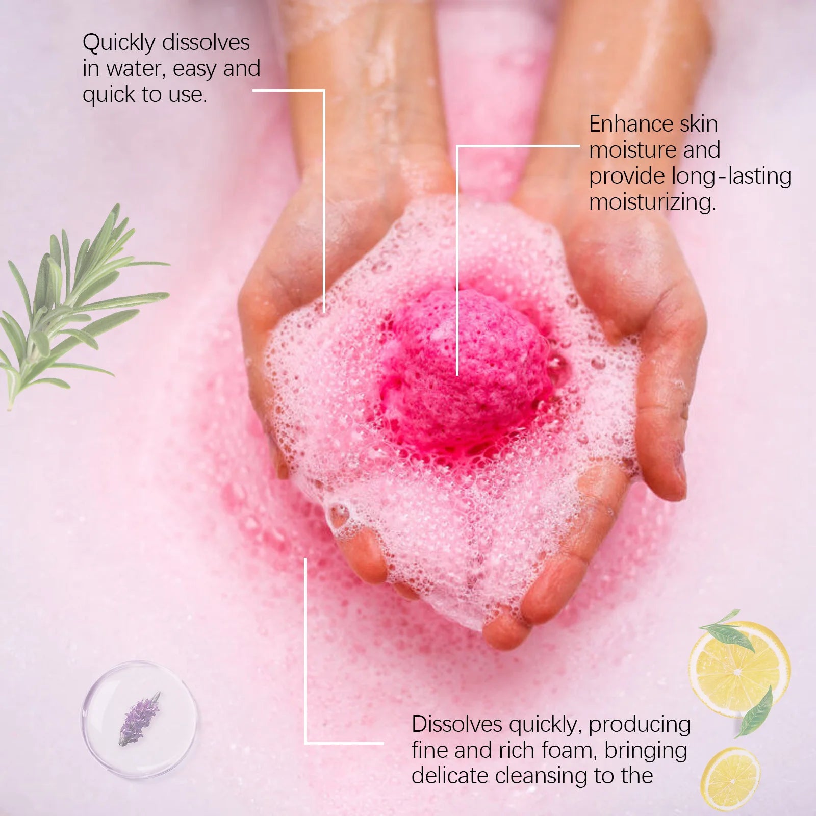 Bath Bombs and Fragrant Spa Balls for Deep Body Relaxation and Skin Care - 16