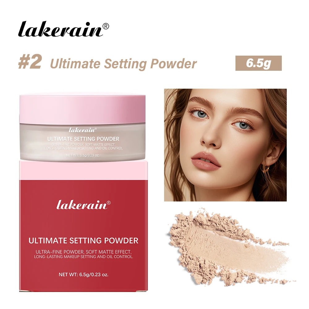 Loose Setting Powder and Finishing Makeup Fixer for Long Lasting Oil Control - 20