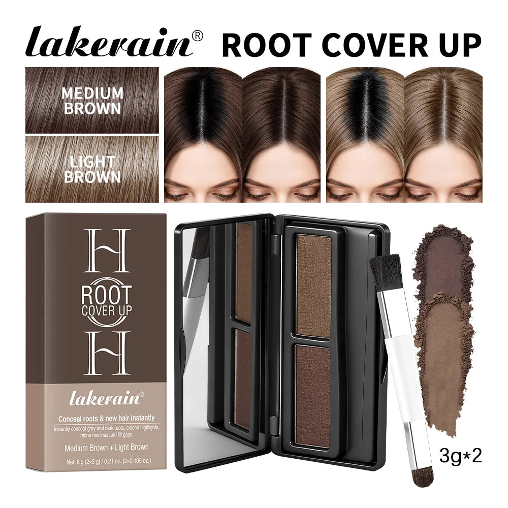 Hairline Shadow Powder and Root Cover Up for Instant Gray Hair Touch Ups - 23