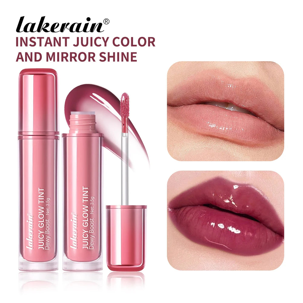 Mirror Lip Glow Tint and Juicy Lip Gloss for Long Lasting Hydration and Shine - 11