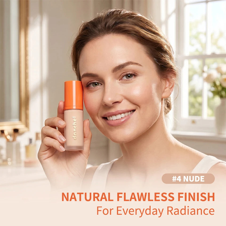 Liquid Foundation and Face Concealer for Daily Makeup and Flawless Skin Coverage - 9