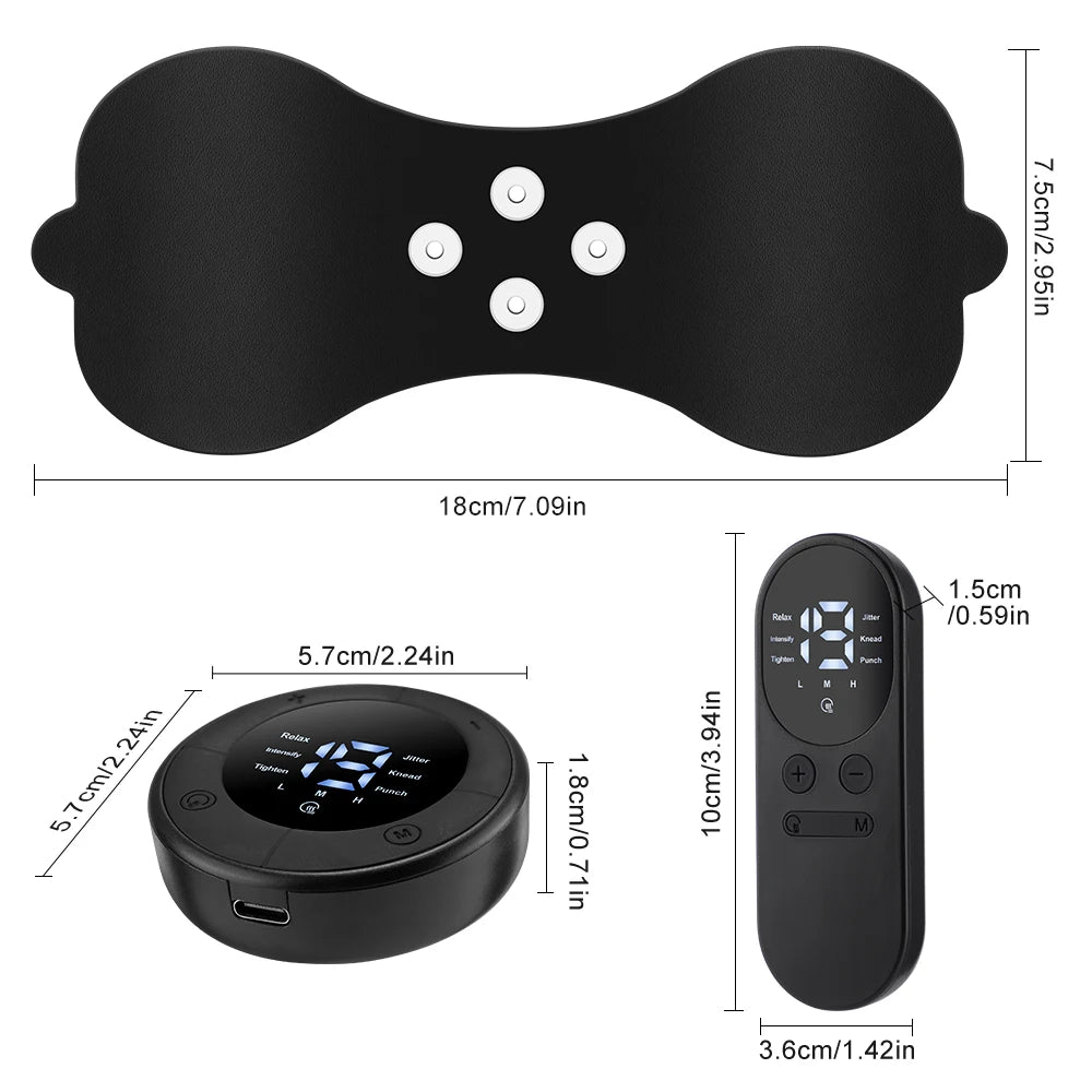Electric Neck Massager and Body Relaxation Patch for Daily Fatigue Relief