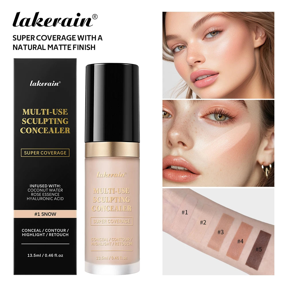 Multi Use Sculpting Concealer and Face Contour Cream for Flawless Makeup