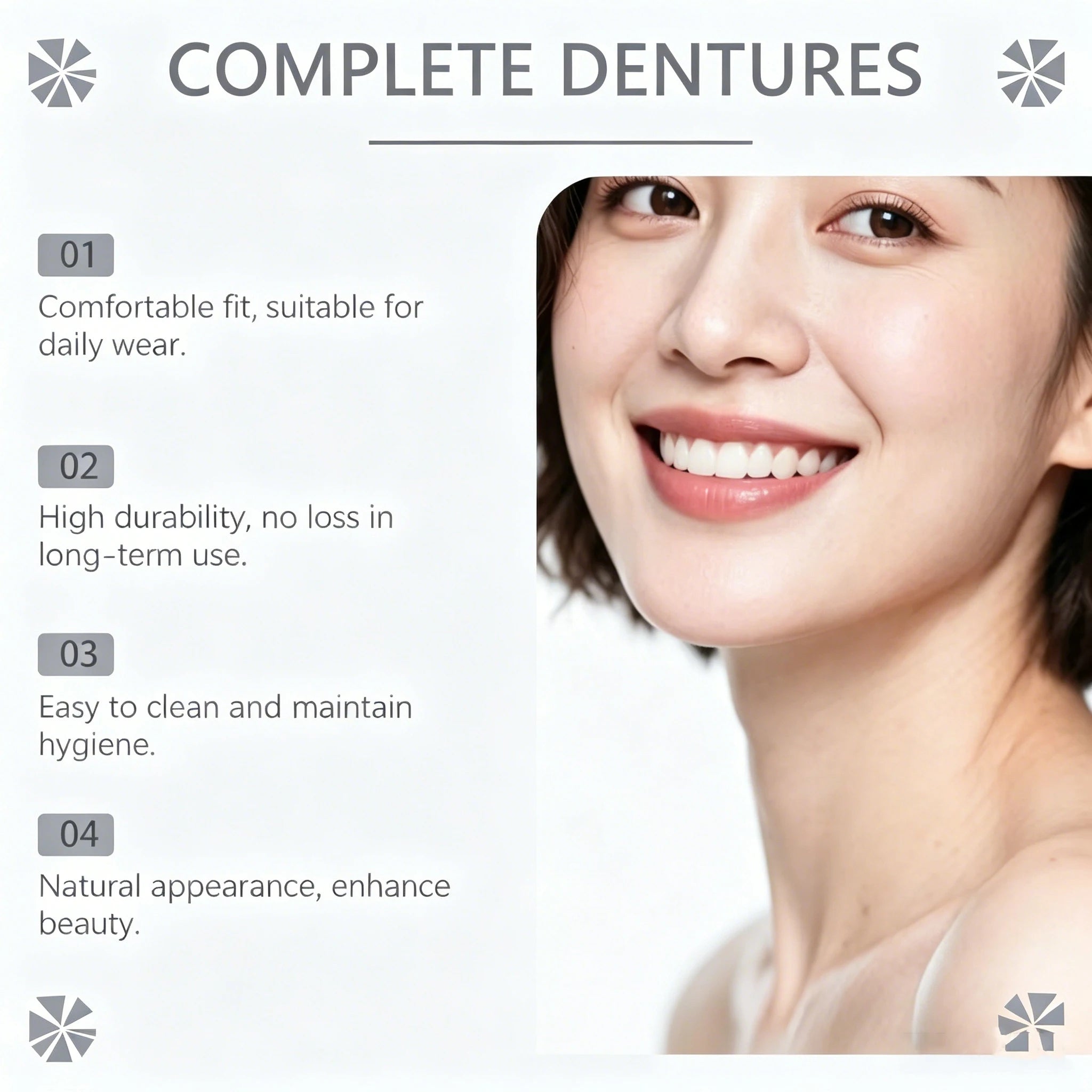 Silicone Snap On Veneers and Cosmetic Teeth Covers for Instant Smile Confidence - 5