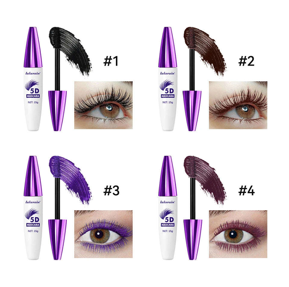 5D Mascara and Waterproof Lash Lengthening Makeup for Daily and Party Looks - 12