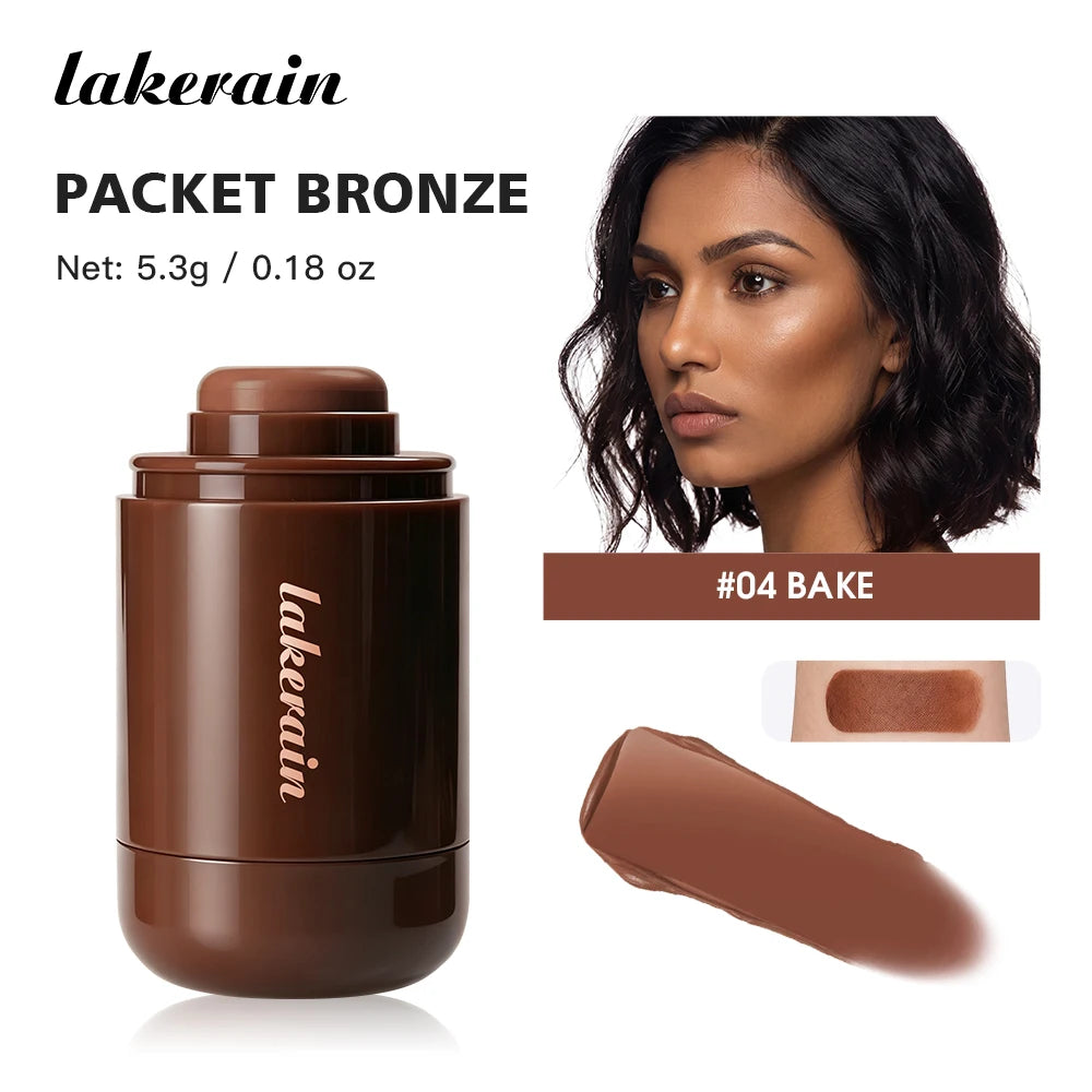 Cream Contour Stick and Bronzer Makeup for Daily Sculpting and Face Defining - 19