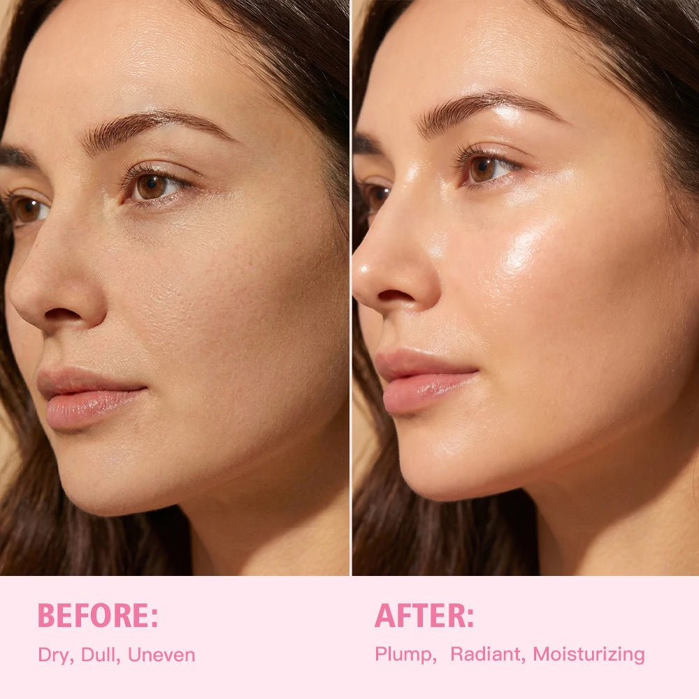 Salmon PDRN Peptide Serum and Collagen Volume Balm for Radiant Skin Care Routine