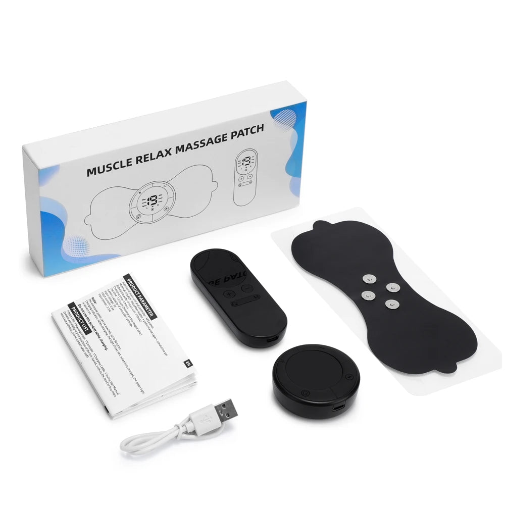 Electric Neck Massager and Body Relaxation Patch for Daily Fatigue Relief