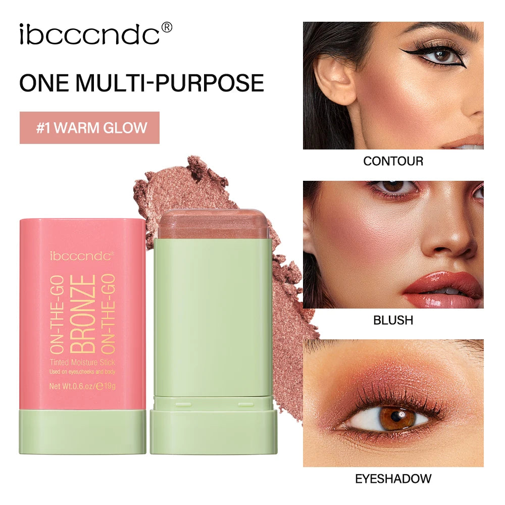 Contour Bronzer Stick and Face Sculpting Makeup for Daily Glowing Complexion
