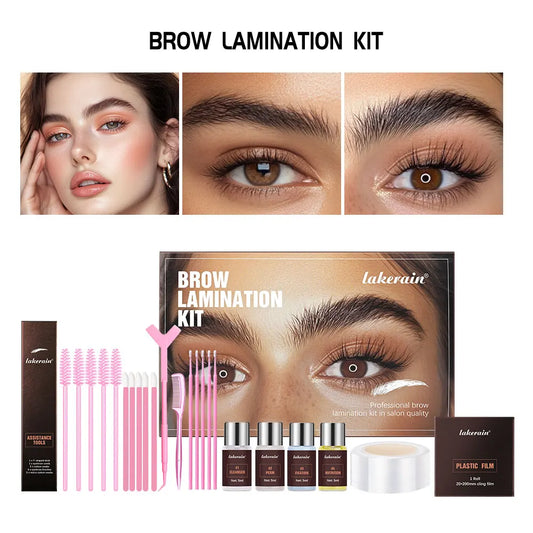 Brow Lamination Kit and Eyebrow Lifting Set for Professional Salon Home Beauty