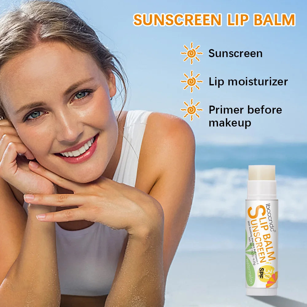 Sunscreen Lip Balm and Hydrating Moisturizer for Daily Sun Protection
