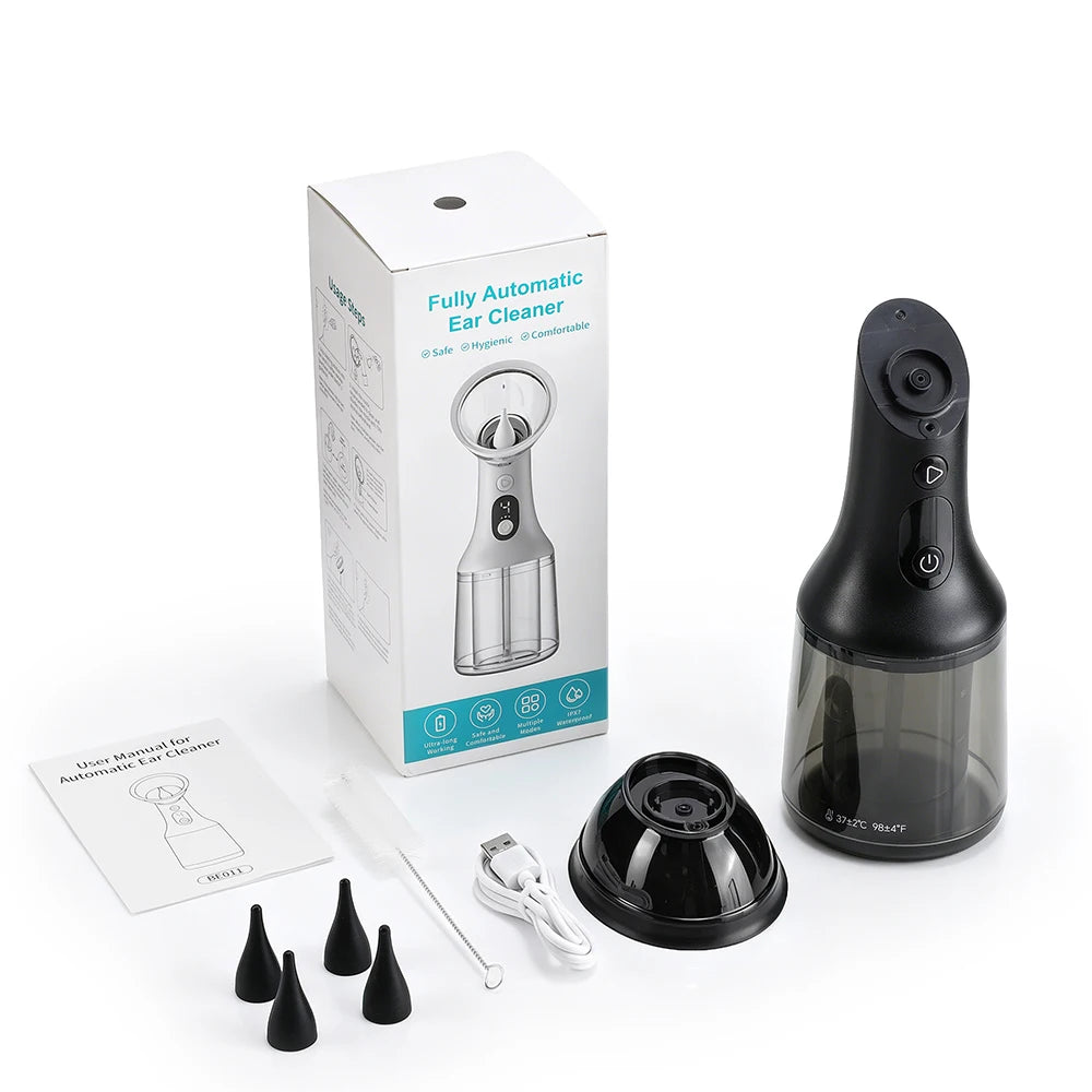Electric Ear Wax Removal Tool and Irrigation System for Safe Home Ear Care - 16
