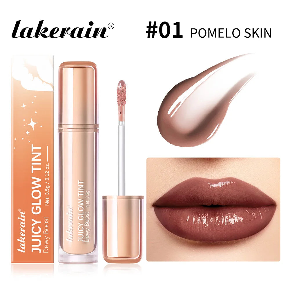 Mirror Lip Glow Tint and Juicy Lip Gloss for Long Lasting Hydration and Shine