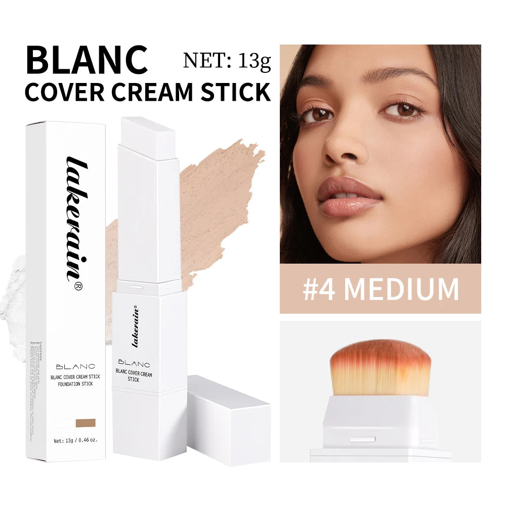 Blanc Cover Cream Stick and Color Changing Foundation for Natural Daily Makeup - 30