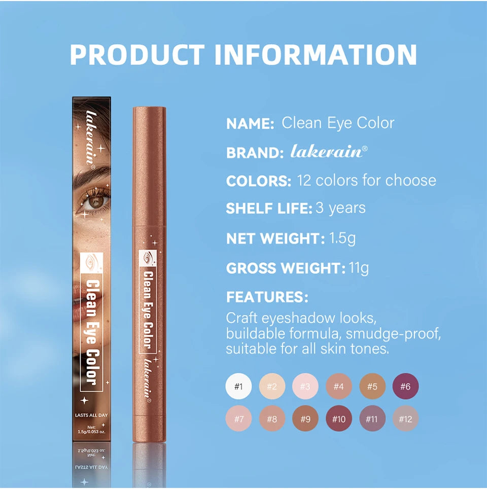 Eyeshadow Stick and Eye Shadow Pencil for Long Lasting Daily Makeup Looks - 13