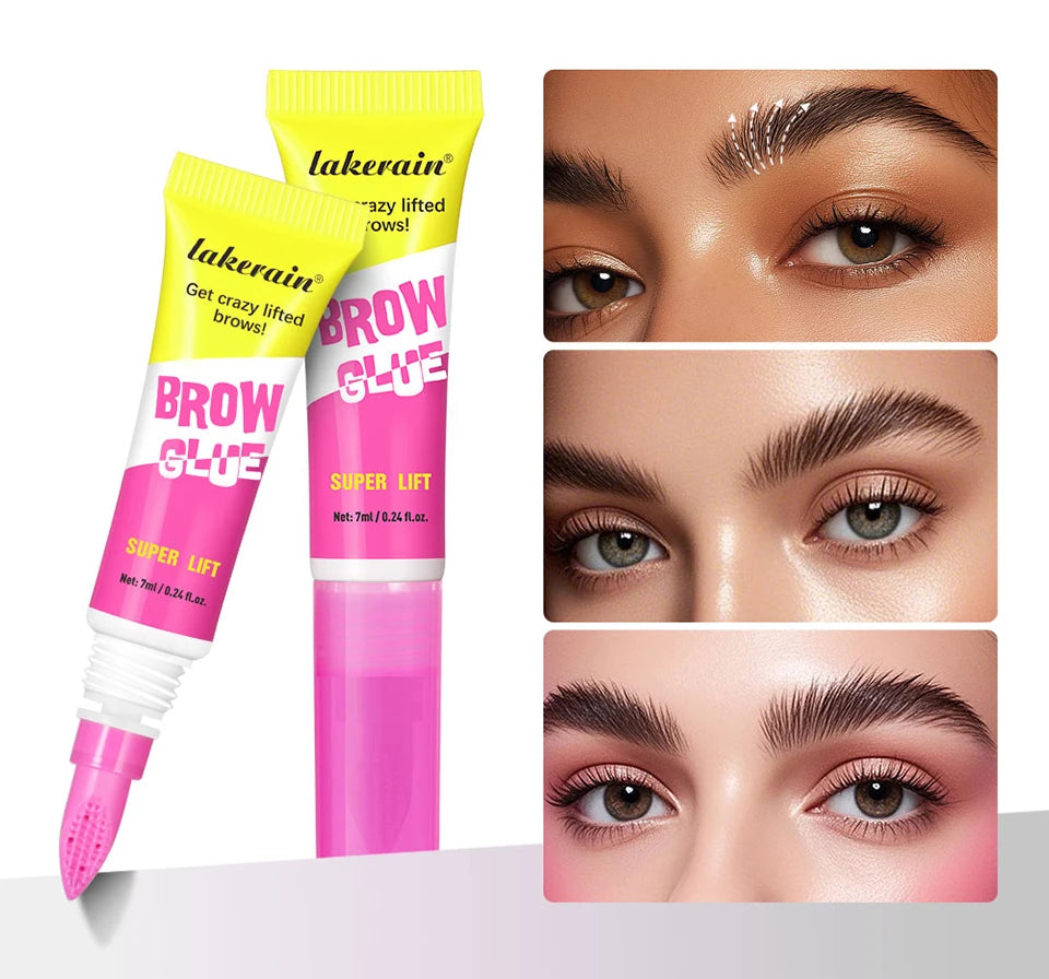 Brow Lamination Gel and Eyebrow Styling Glue for Long Lasting Defined Brows