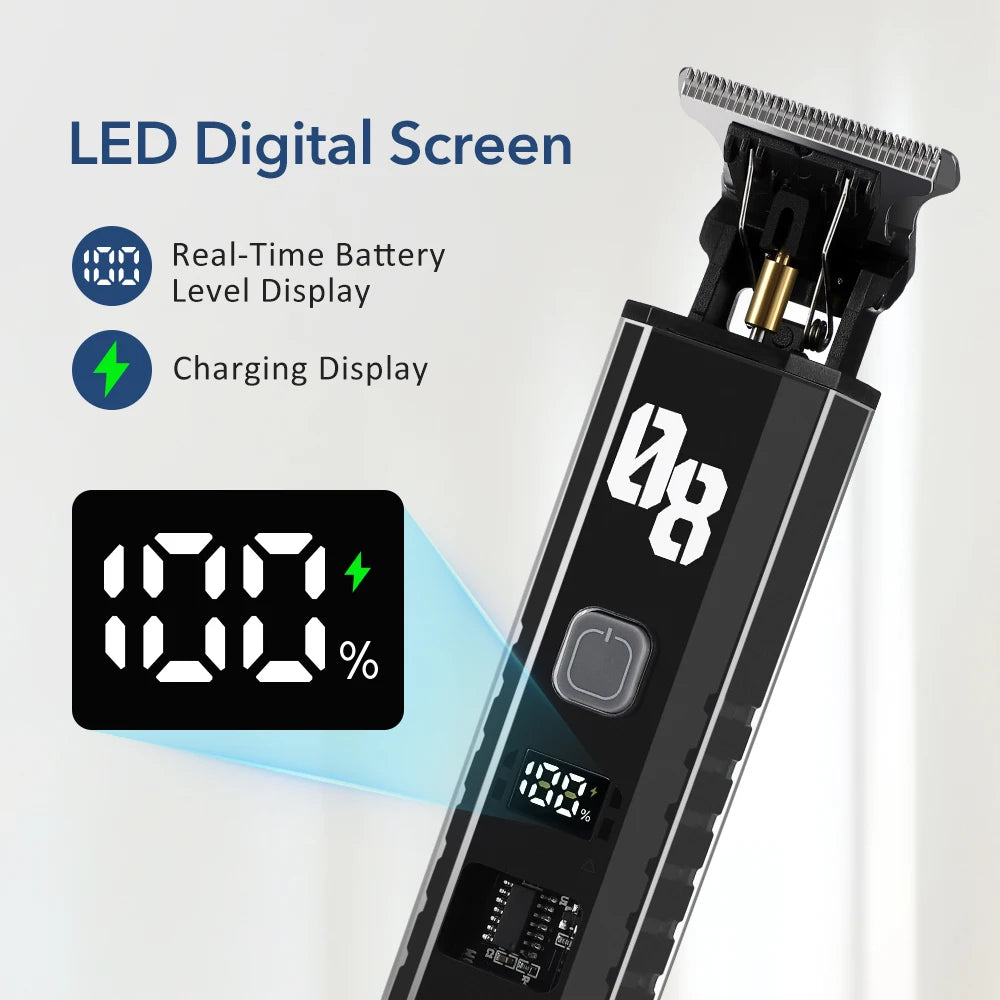 Hair Clipper and Electric Trimmer for Professional Grooming and Home Haircuts - 6
