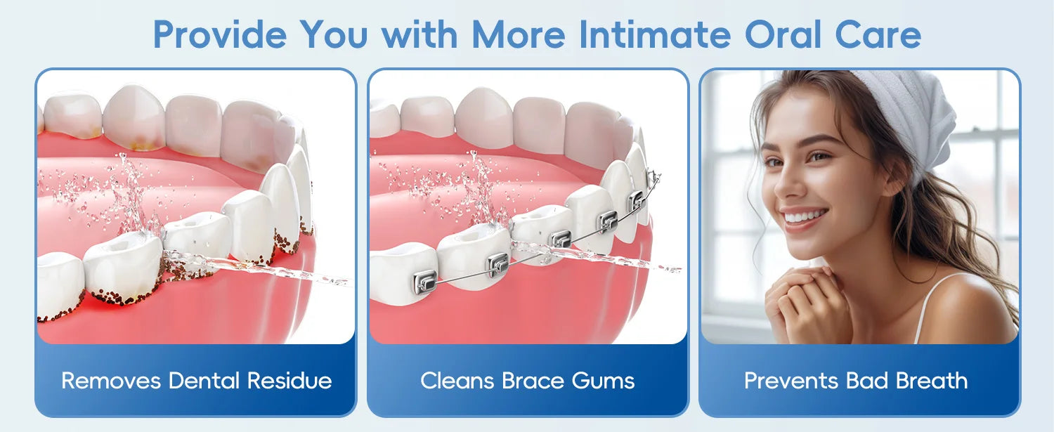 Water Flosser and Electric Toothbrush Combo for Complete Oral Care Routine - 7