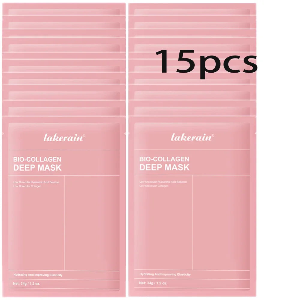 Bio Collagen Face Mask and Deep Hydrating Sheet for Overnight Skin Rejuvenation - 22