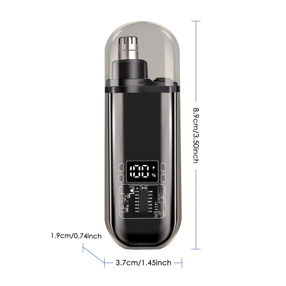 Electric Nose Hair Trimmer and Ear Grooming Tool for Painless Daily Care - 13