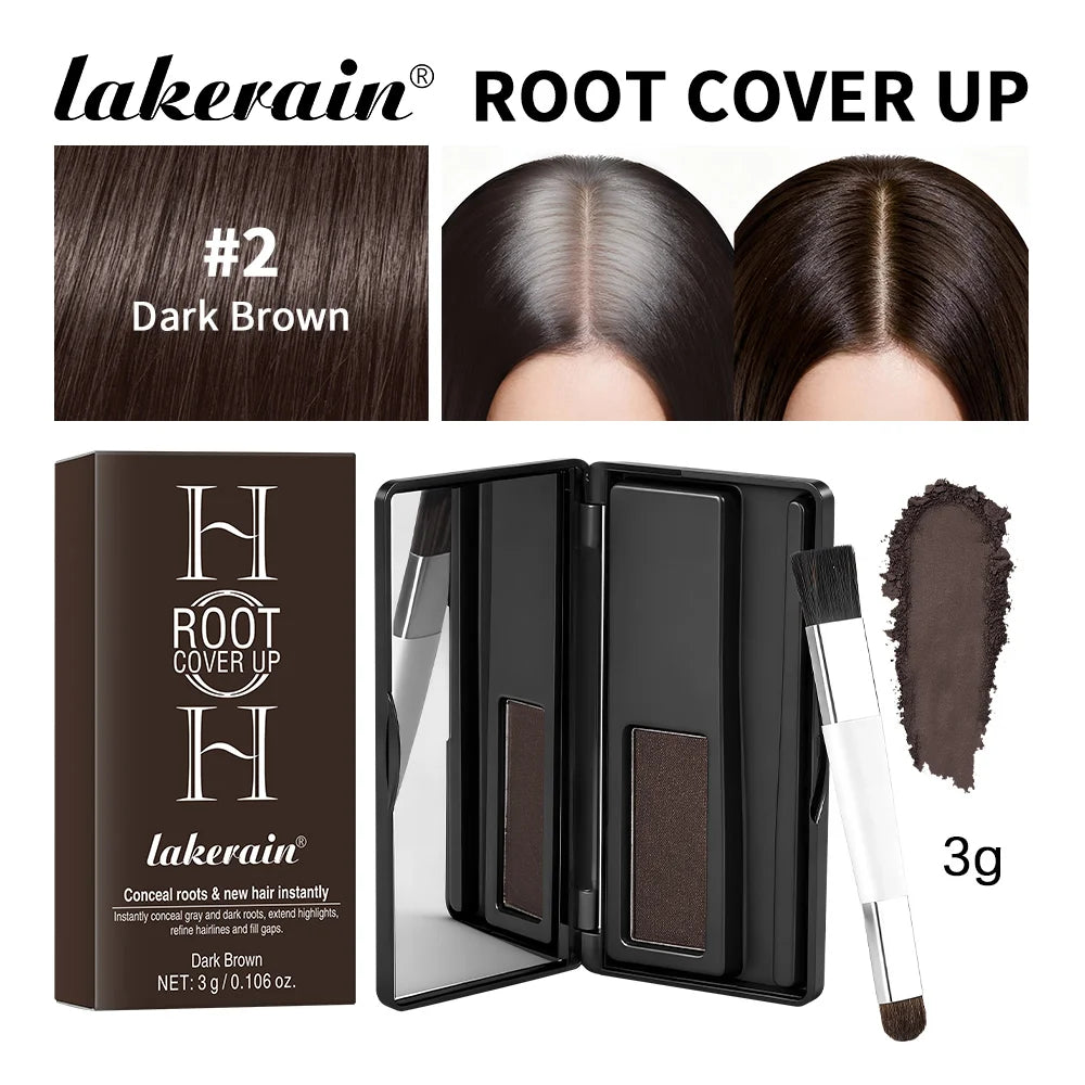 Hair Root Cover Up Powder and Hairline Shadow Concealer for Instant Gray Coverage - 26