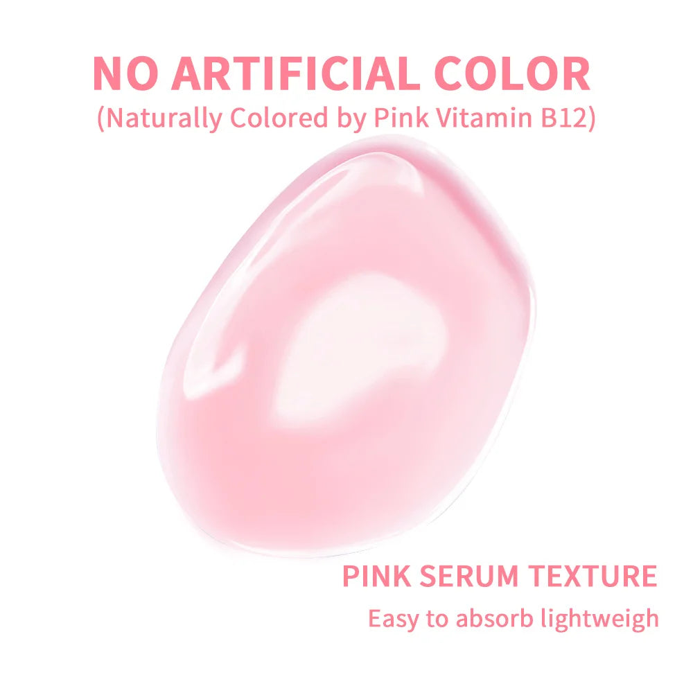 Salmon PDRN Pink Peptide Serum and Glass Skin Hydrating Liquid for Radiant Face