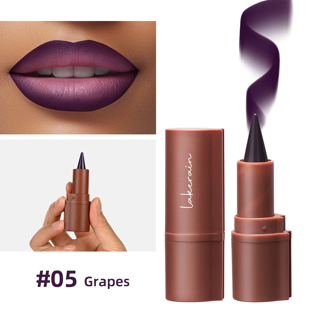 Matte Lip Liner and Lipstick Pen for Long Lasting Waterproof Daily Makeup Look - 35