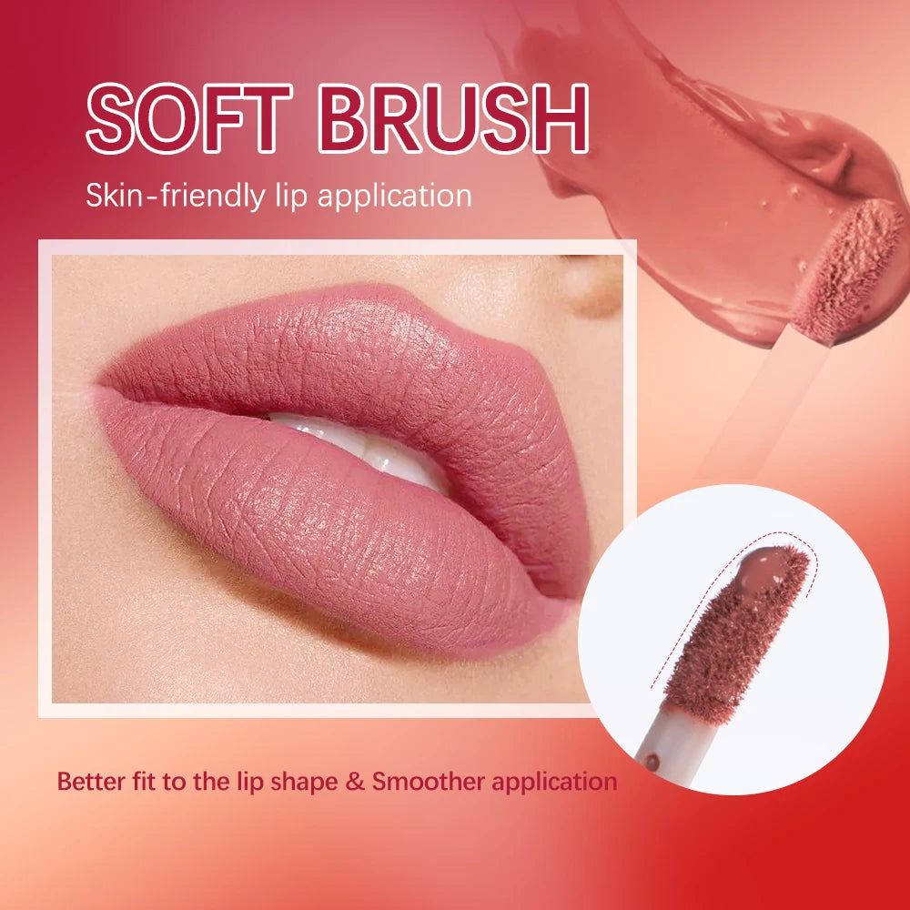 Matte Velvet Lip Gloss and Liquid Lipstick for long lasting everyday makeup wear - 3
