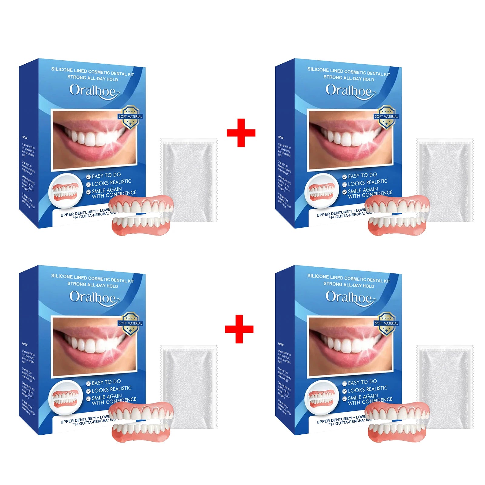 Cosmetic Dental Kit and Instant Fake Teeth for a Confident Natural Smile - 14
