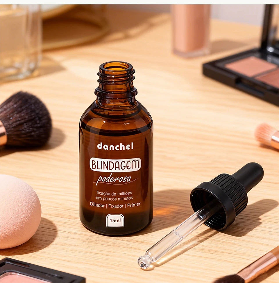 Makeup Primer and Face Fixer Serum for Long Lasting Waterproof Foundation Application