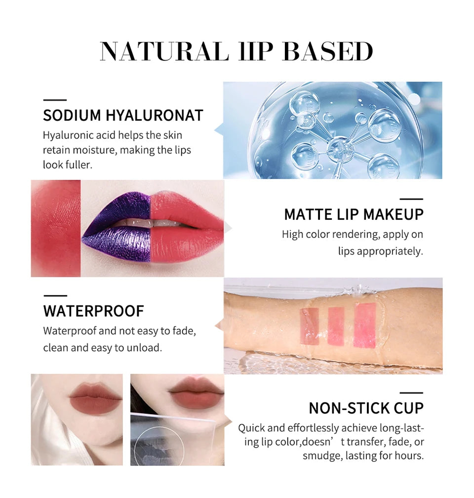 Peel off Lip Stain and Waterproof Lip Tint for Long Lasting Daily Makeup - 14