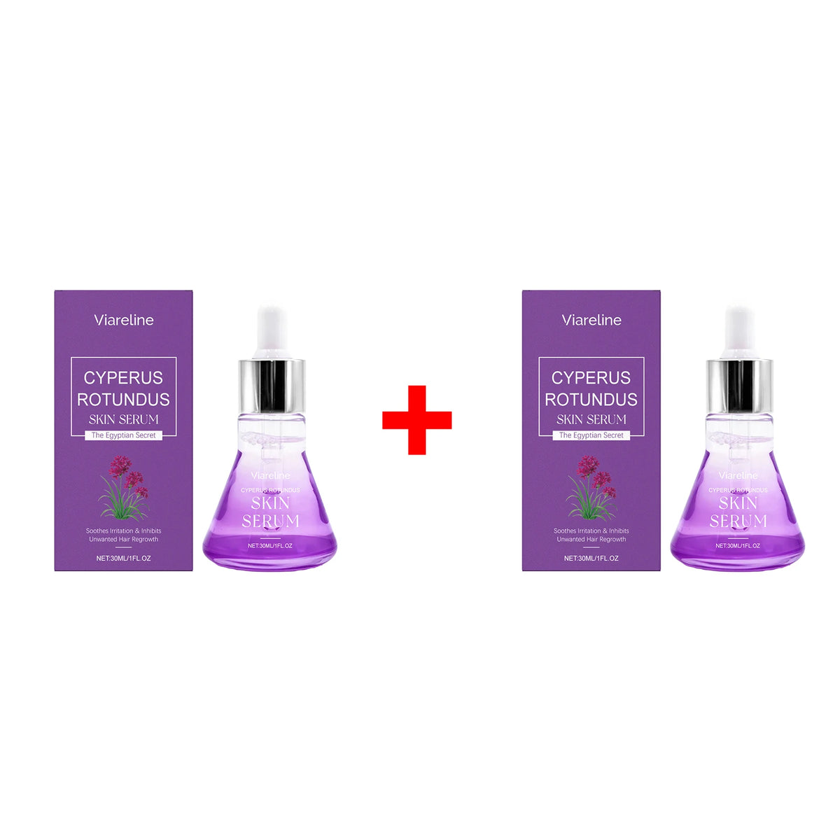 Cyperus Rotundus Skin Serum and Hair Growth Inhibitor for Post Shaving Routine