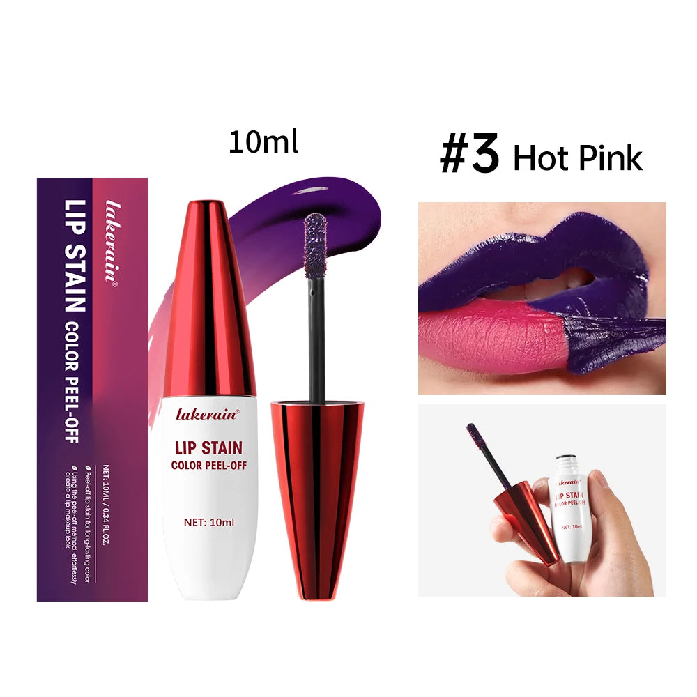 Peel off Lip Gloss and Long Lasting Lip Stain for Daily Makeup and Bold Looks - 38