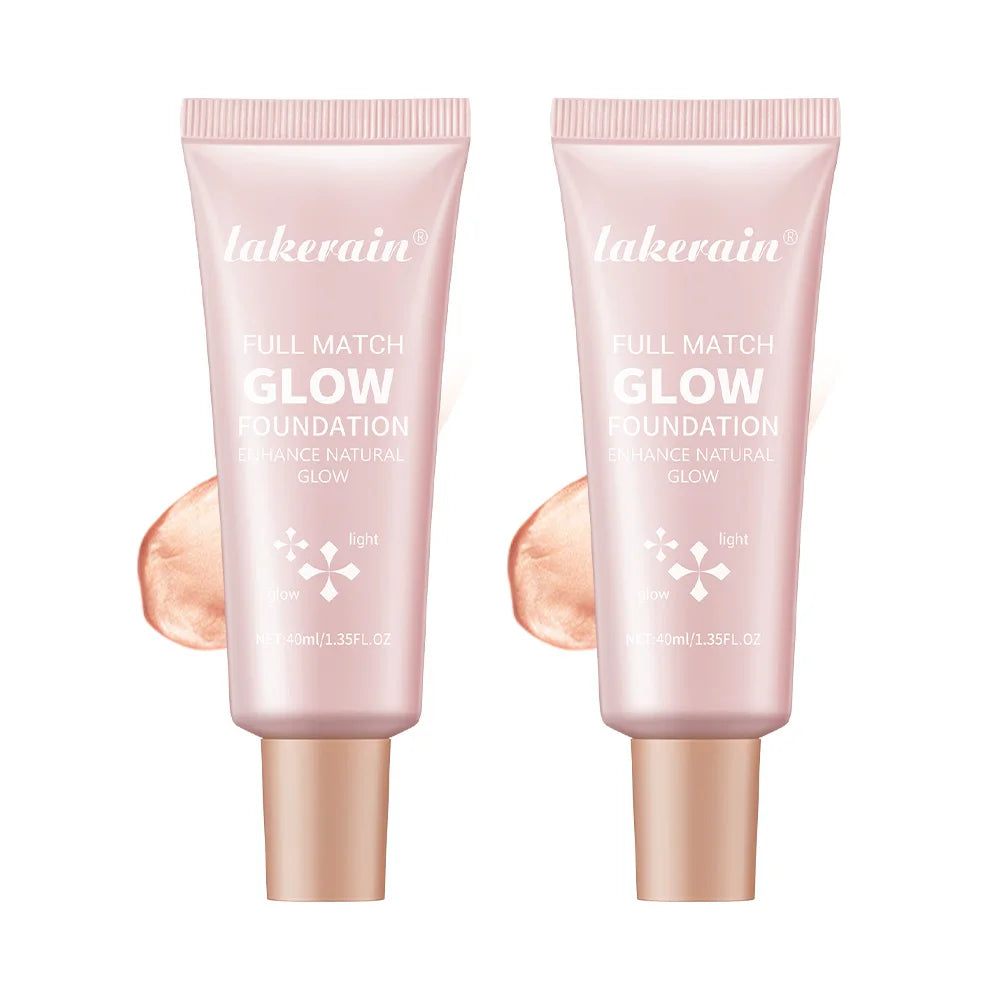 Liquid Glow Foundation and Radiant Skin Enhancer for Natural Daily Makeup Looks - 18