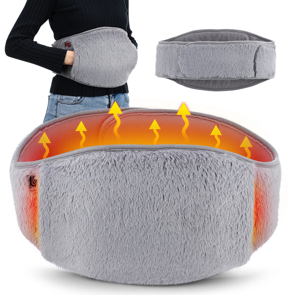 Electric Heating Waist Belt and Warming Pad for Comfort During Cold Days