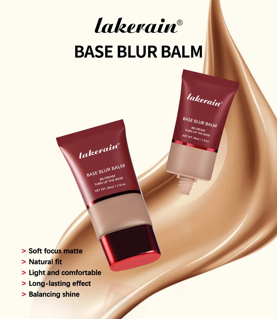Base Blur Balm and Oil Control Foundation for a Smooth Matte Daily Makeup - 7