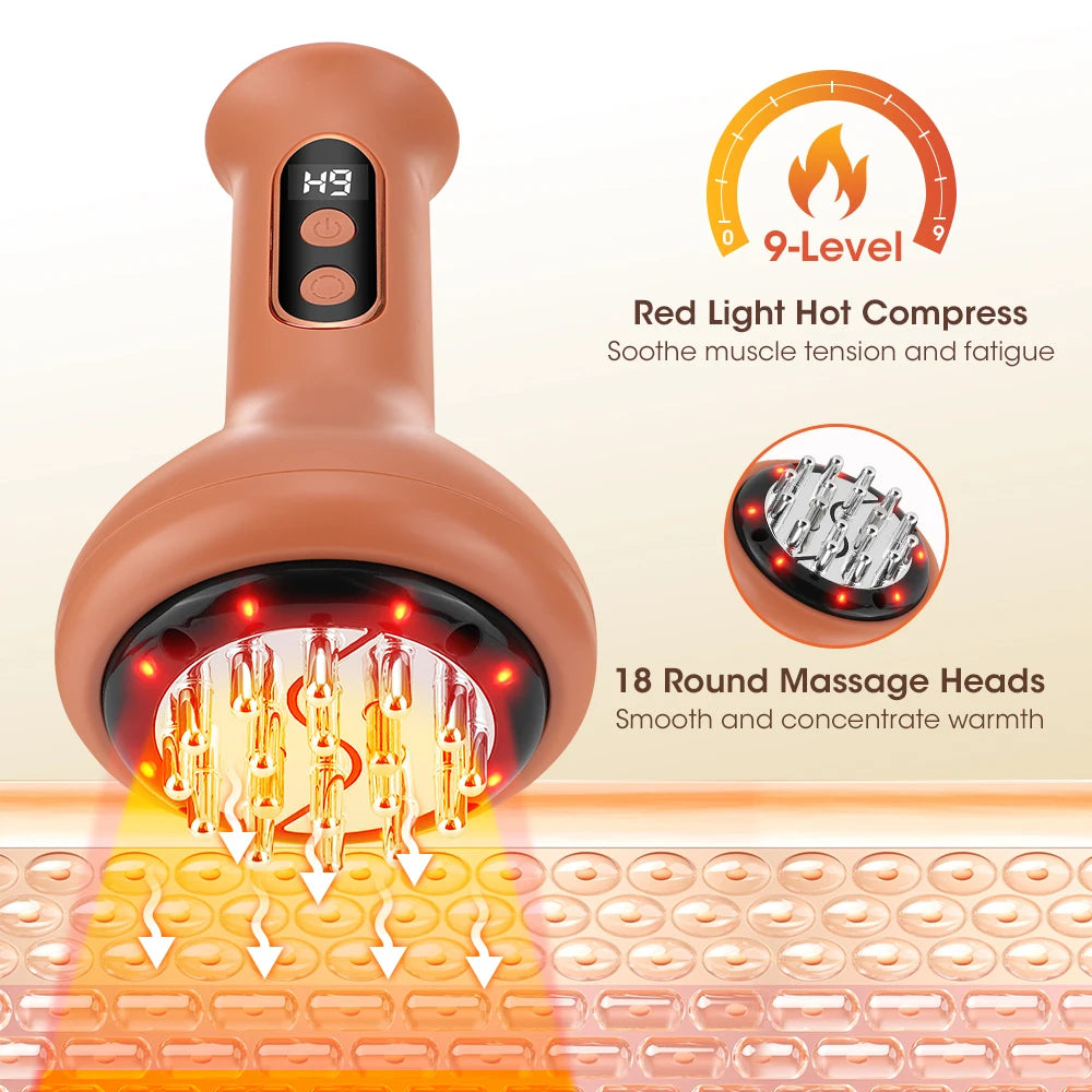 Electric Cupping Massager and Scraping Tool for Muscle Relaxation and Body Recovery - 22