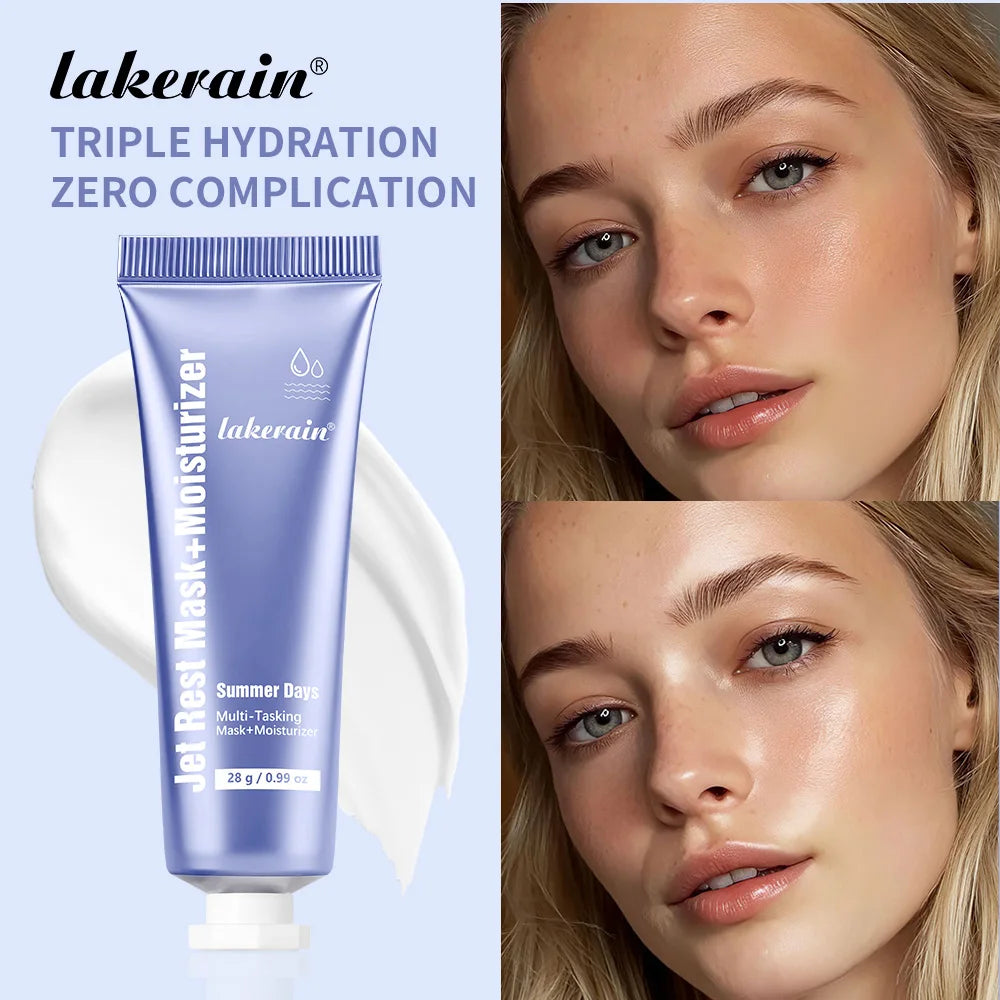 Jet Rest Mask and Daily Face Moisturizer for Deep Skin Hydration and Glowing Skin - 3