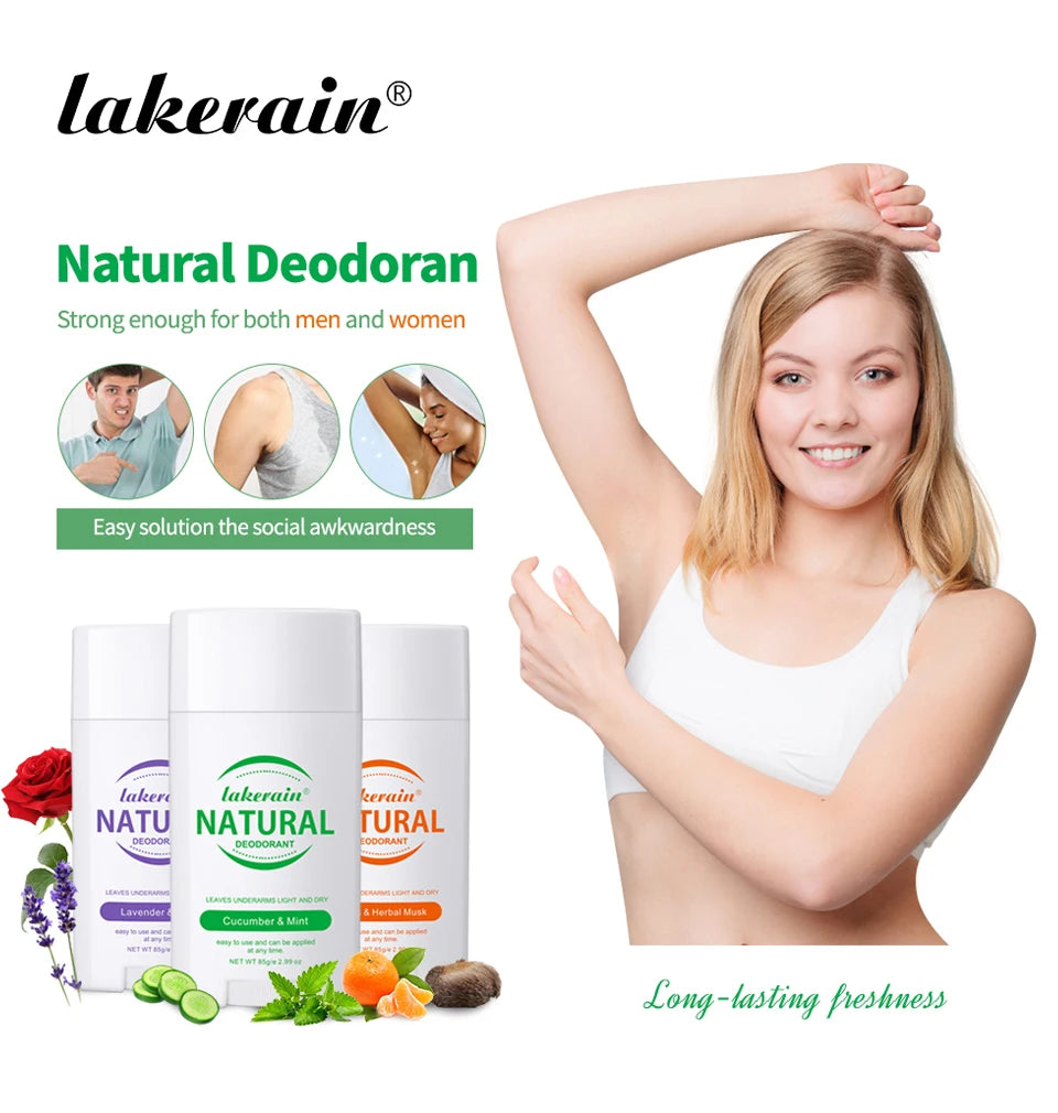 Solid Deodorant Stick and Natural Underarm Balm for Freshness All Day Long - 7