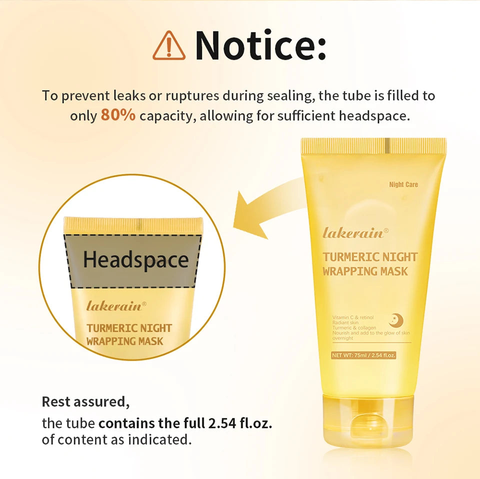 Turmeric Peel Off Mask and Collagen Sleeping Pack for Nightly Facial Radiance