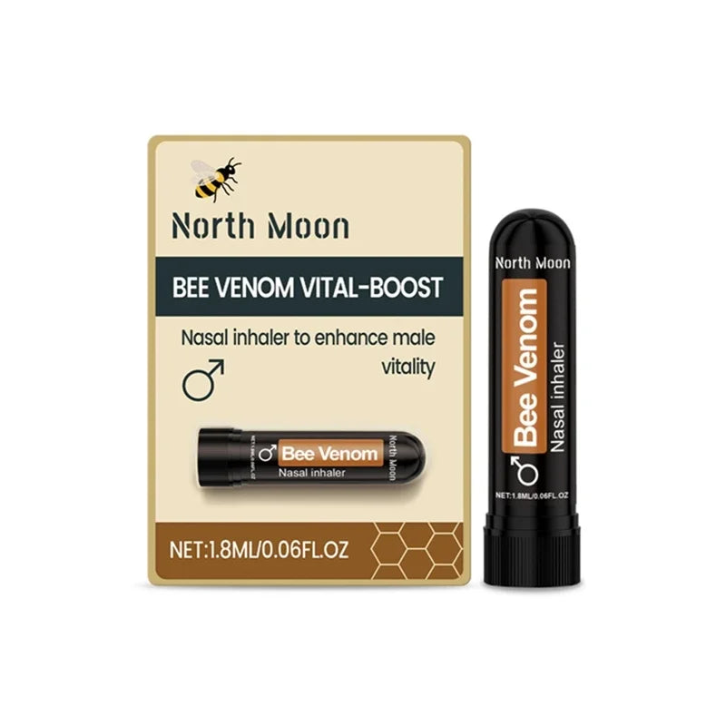 Bee Venom Nasal Inhaler and Vitality Support Stick for Daily Energy Boost
