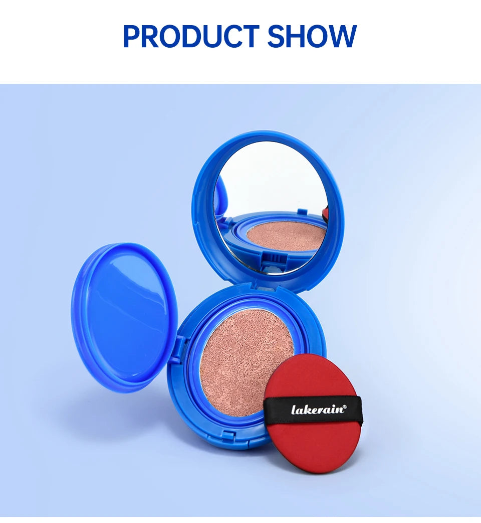 Cushion Foundation and Face Makeup Base for Long Lasting Daily Skin Coverage - 16