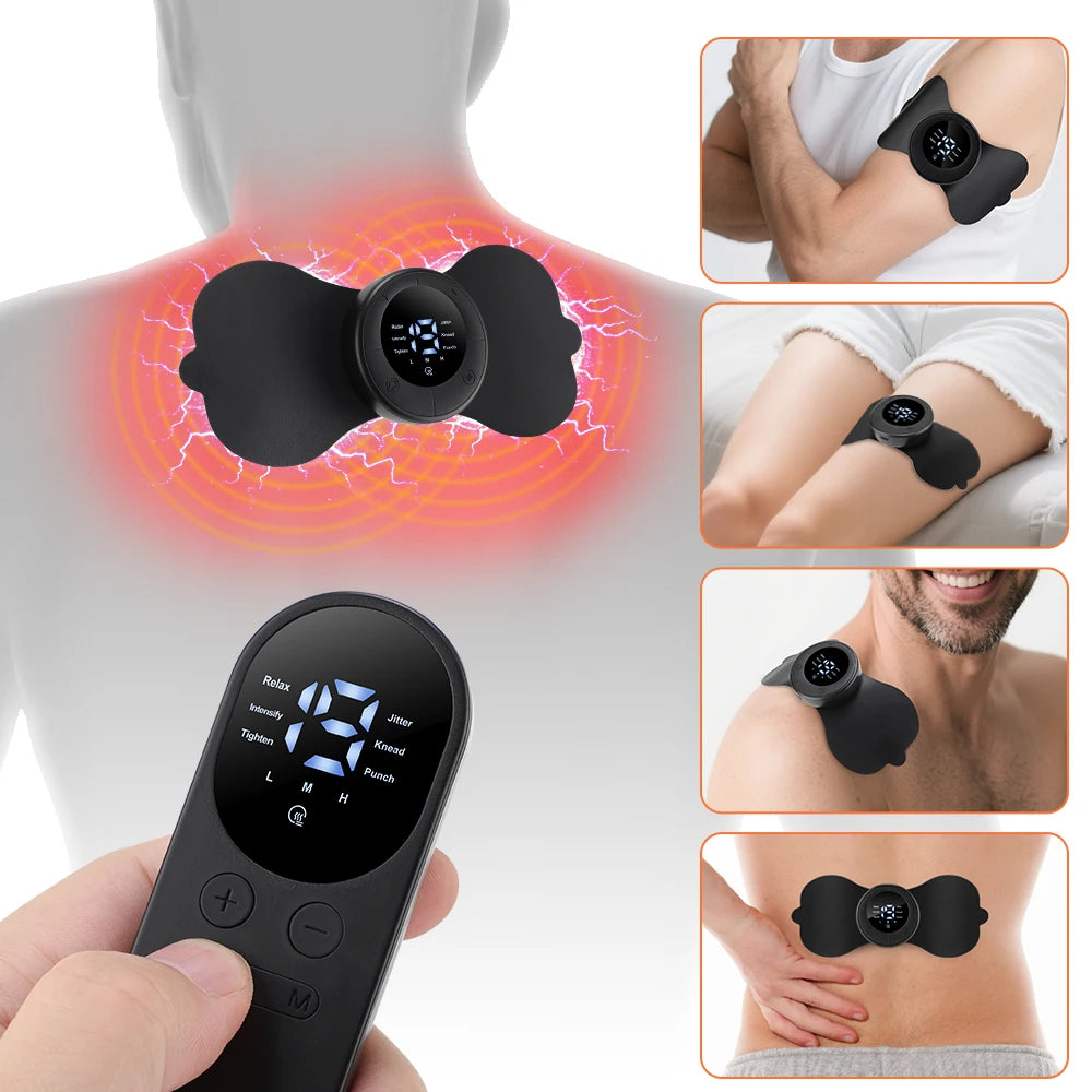 Electric Neck Massager and Body Relaxation Patch for Daily Fatigue Relief