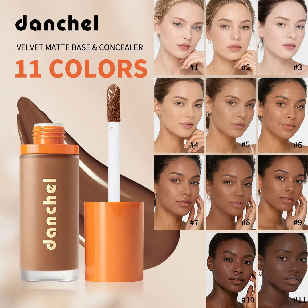 Liquid Foundation and Face Concealer for achieving a flawless velvet matte finish - 1