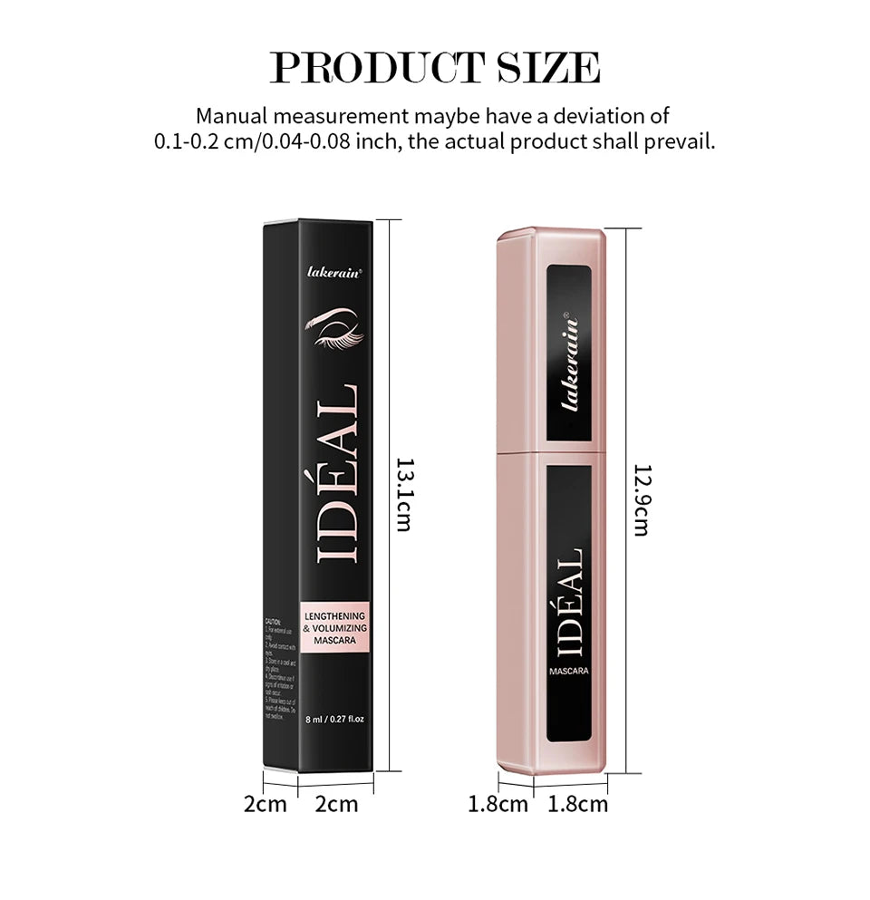 Lengthening Mascara and Volumizing Eyelash Makeup for Daily Beauty Routine - 17