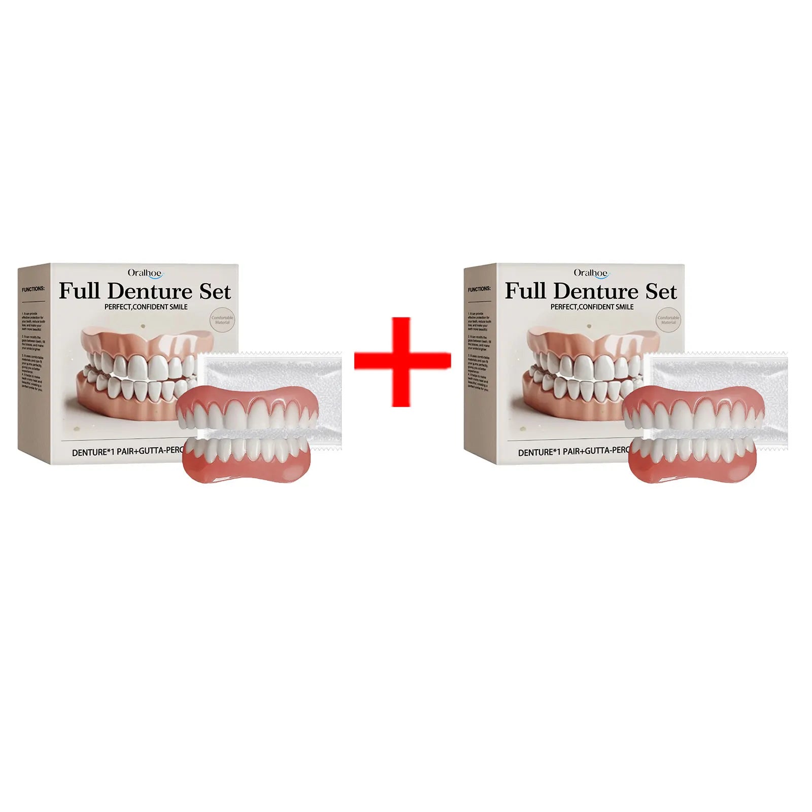 Silicone Denture Set and Temporary Teeth Repair Kit for a Brighter Smile - 19