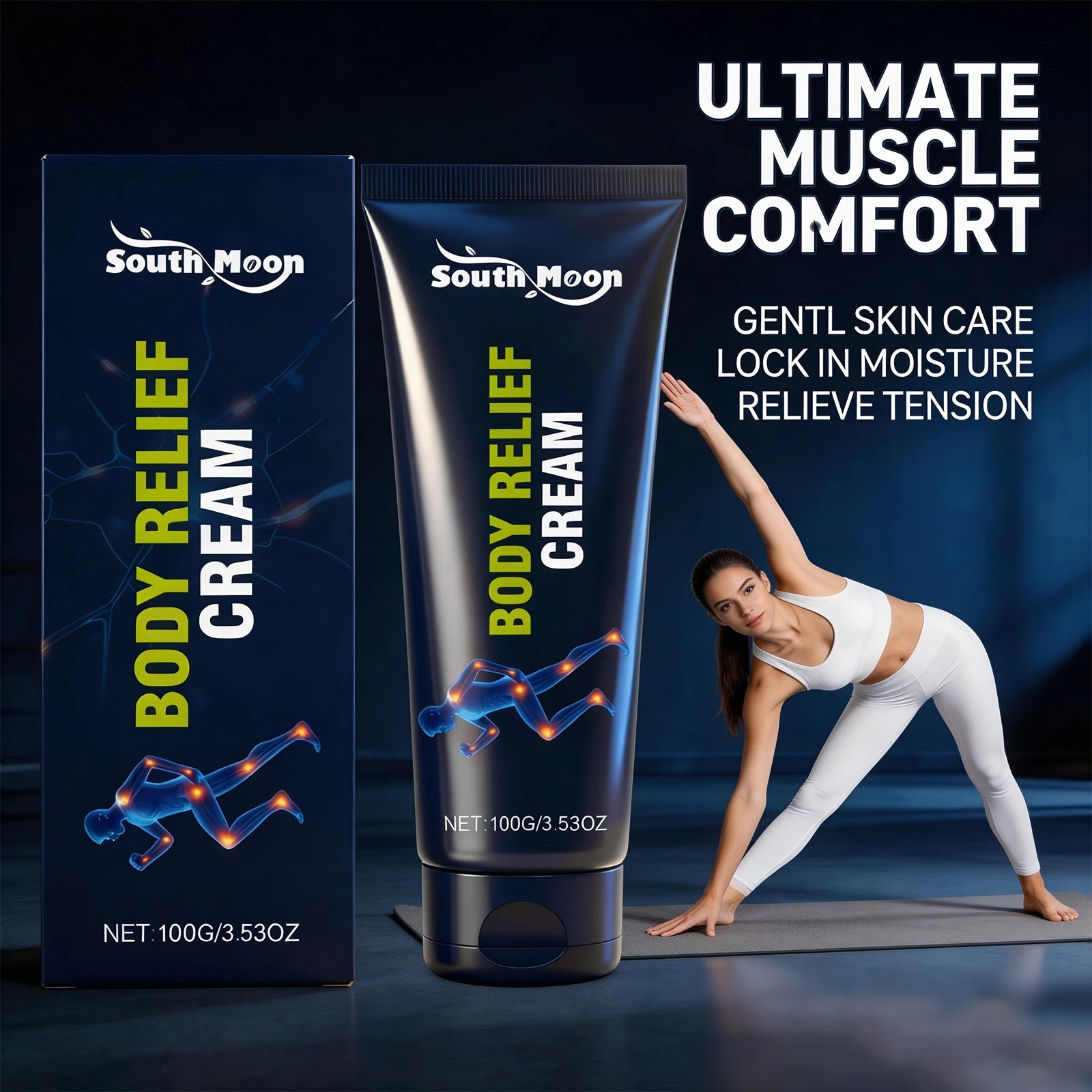 Body Relief Cream and Muscle Massage Lotion for Joint Support and Recovery - 8